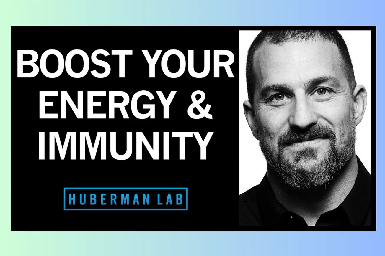 Huberman Lab Explained: Using Cortisol & Adrenaline to Boost Our Energy & Immune System Function