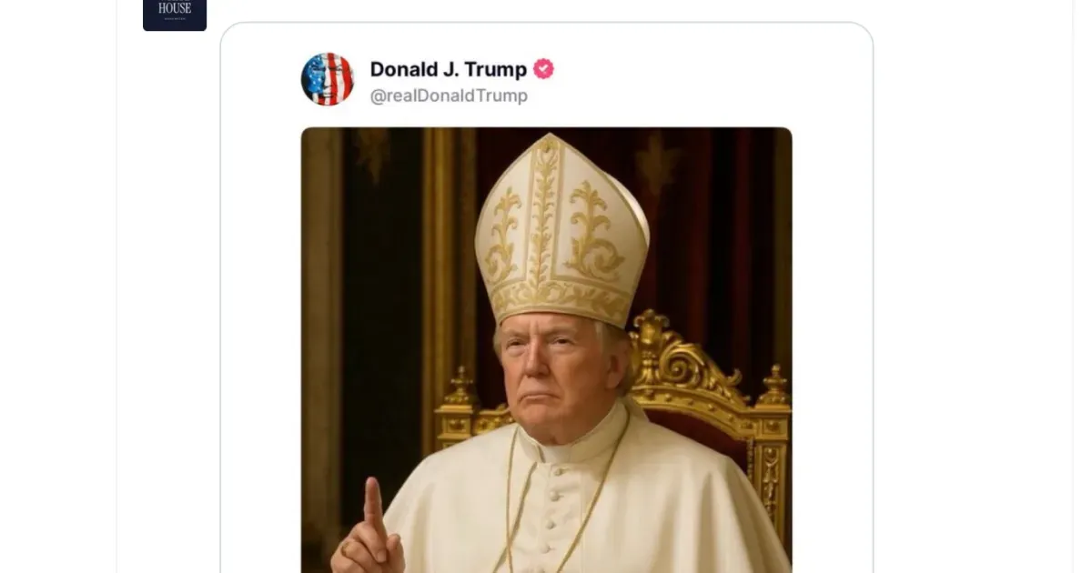 Trump's AI Pope Image Sparks Outrage Among Catholic Leaders During Papal Transition