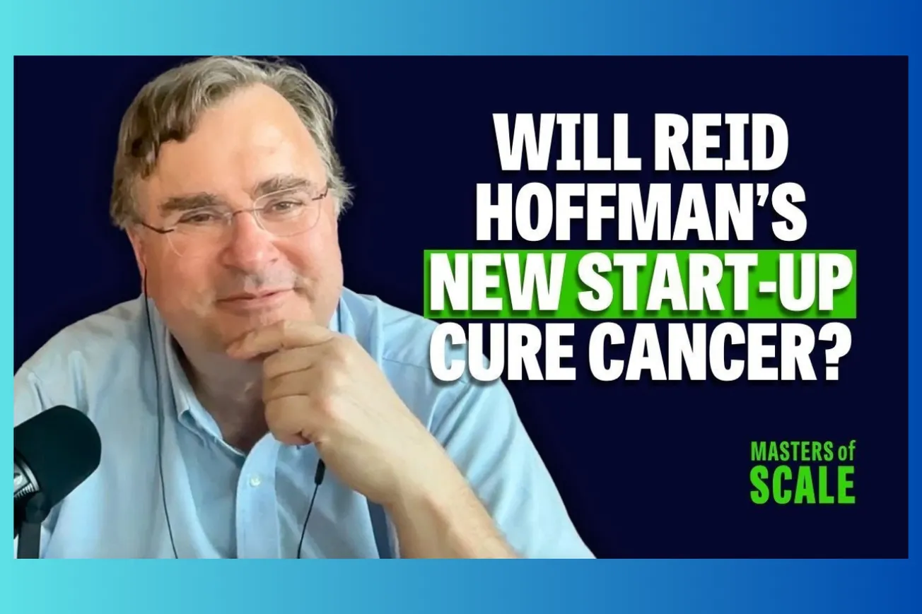 Reid Hoffman's Cancer Moonshot: Building Manis AI and the Strategic Playbook for AI-First Startups