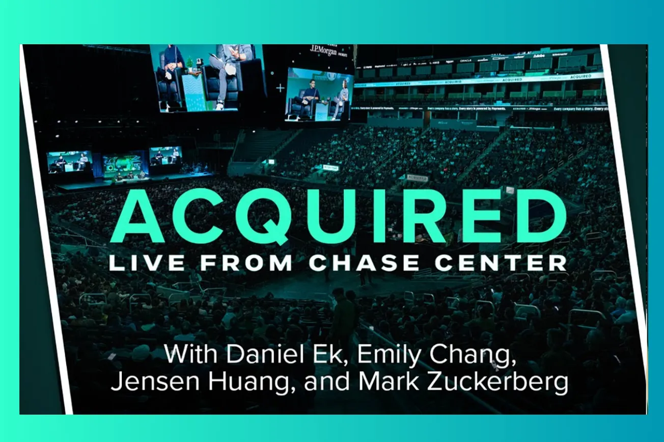 Acquired LIVE from Chase Center: A Celebration of Technology, Podcasting, and Meta's Future