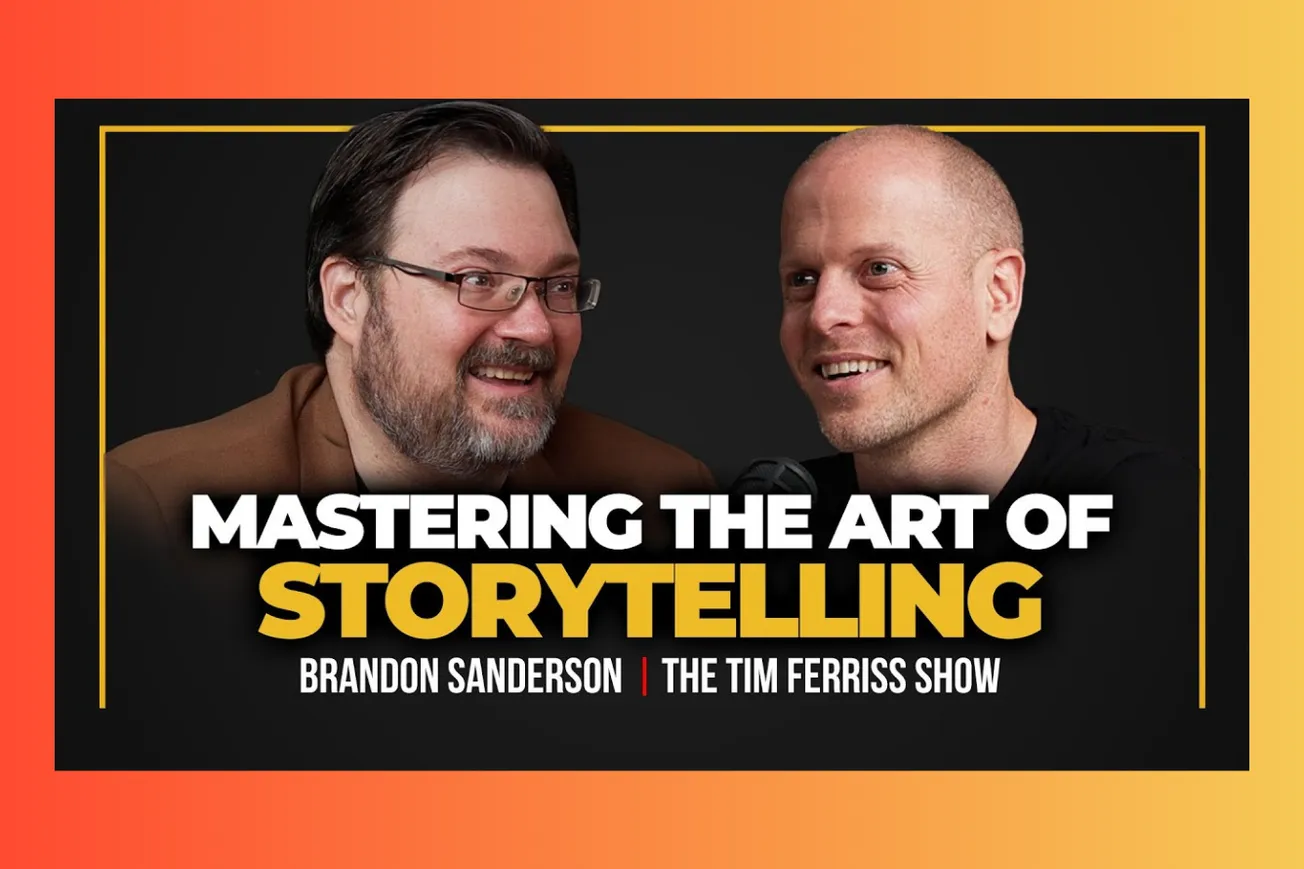 Brandon Sanderson on Building a Fiction Empire: From 13 Rejected Novels to a $45M Kickstarter and Revolutionizing Fantasy Publishing