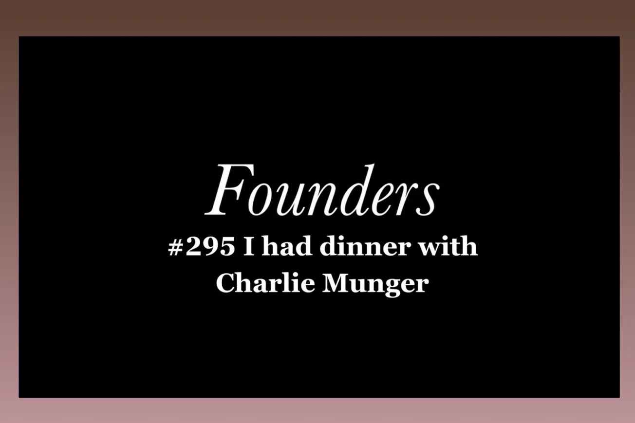 Charlie Munger's Business Wisdom: Lessons from a 3-Hour Dinner