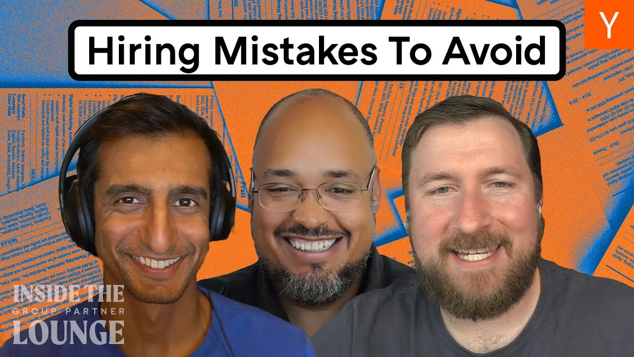 Don't Make These Hiring Mistakes: YC Partners Reveal Why Most Startups Hire Too Early