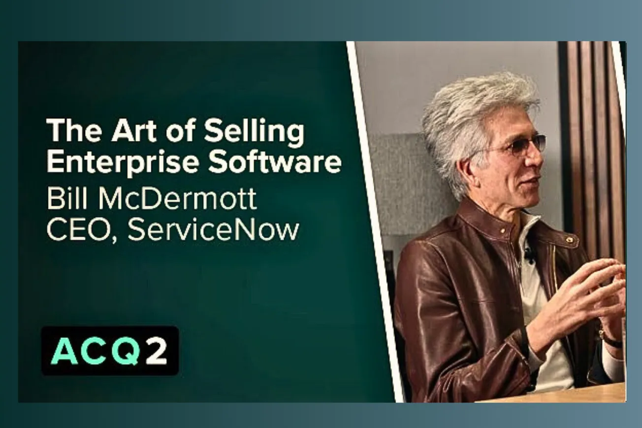 From Xerox to ServiceNow: Bill McDermott's Blueprint for Enterprise Sales
