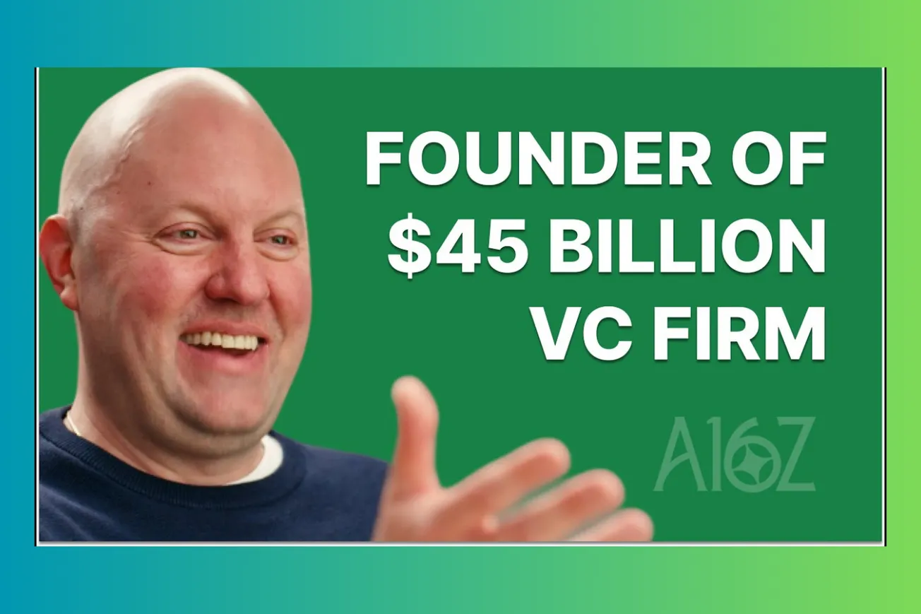 Marc Andreessen on the Future of Venture Capital: Why Everything Is About to Change