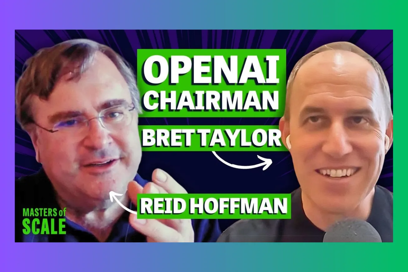 OpenAI Chair Bret Taylor on AI, Innovation, and the Urgency to Act Now