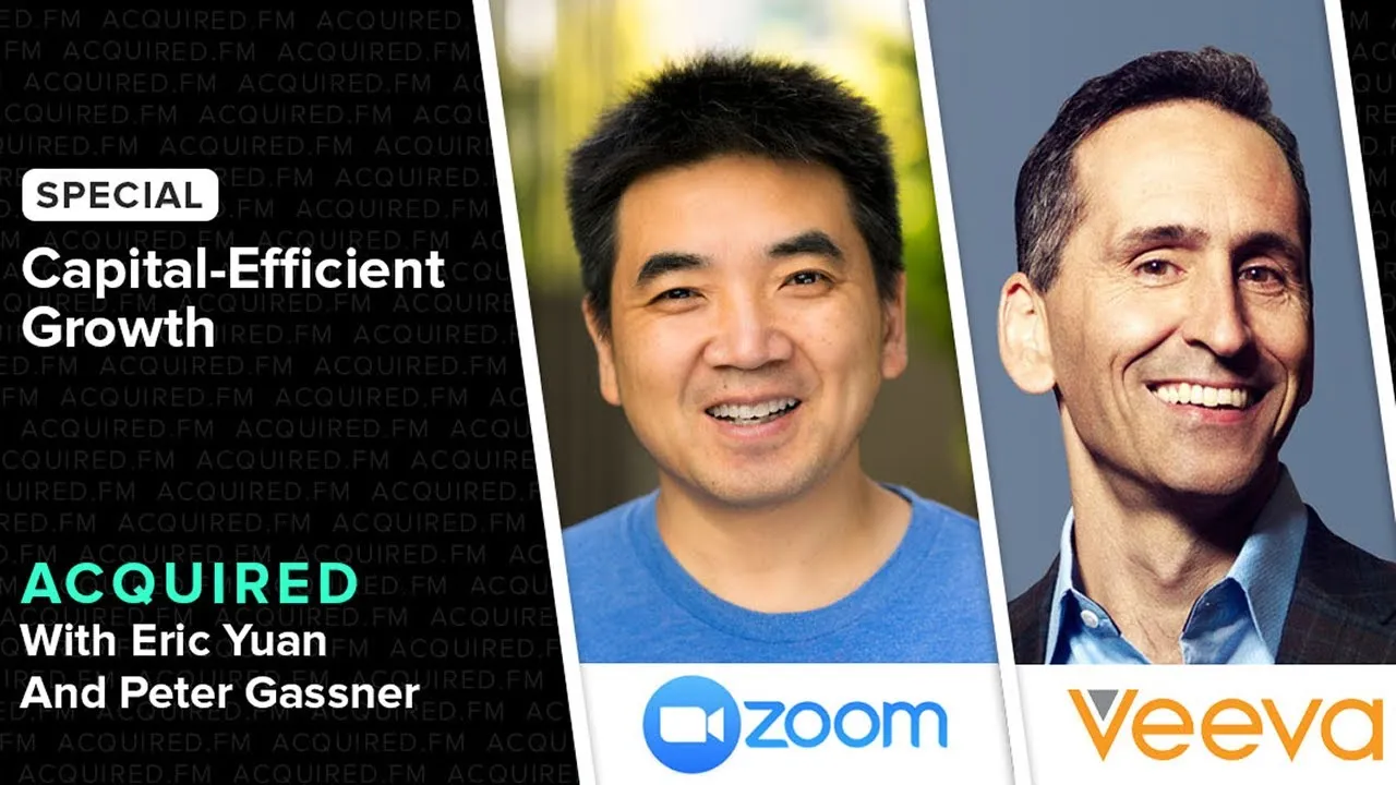 Capital-Efficient Growth Mastery: Zoom and Veeva Built Billion-Dollar Companies on Minimal Funding