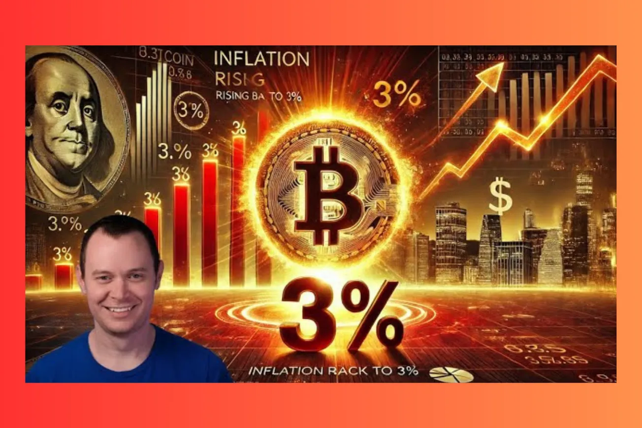 Inflation Jumps to 3.3% as Fed Rate Cuts Backfire - Bitcoin Feels the Heat