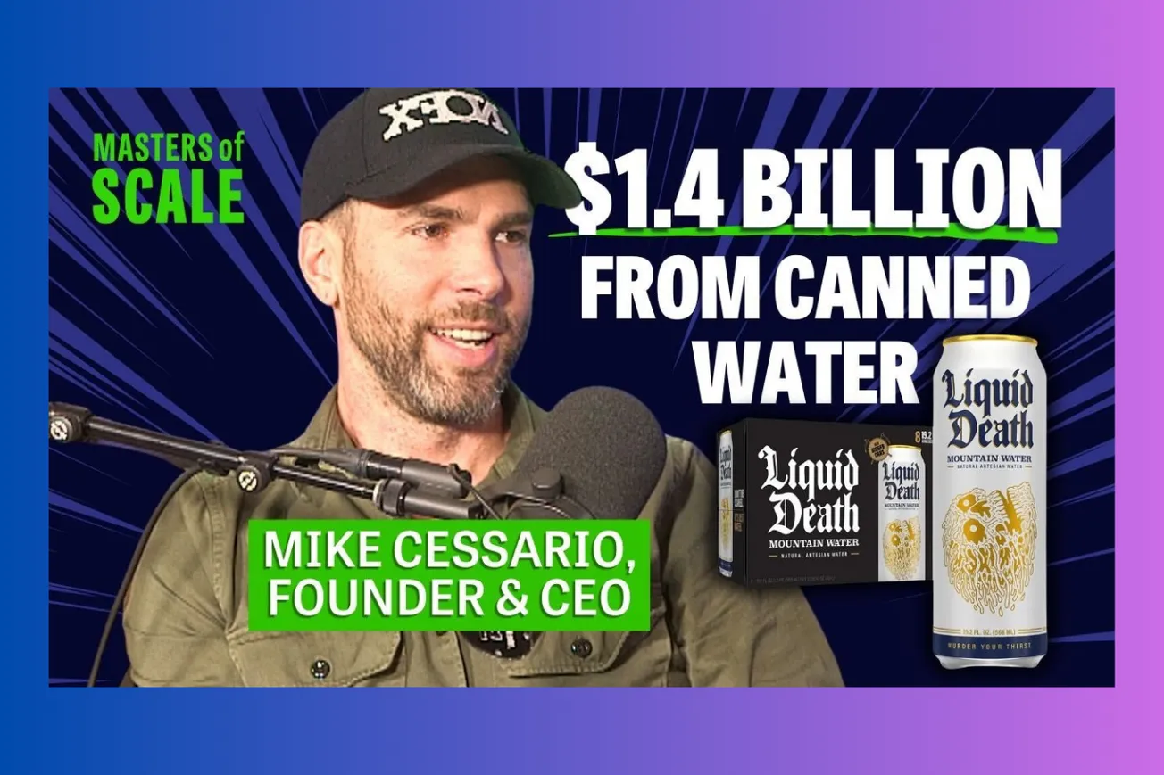 Mike Cessario’s Liquid Death Becomes a $1.4 Billion Disruptor in the Bottled Water Market