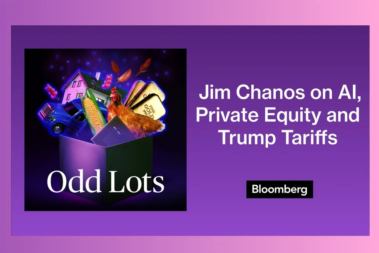 Market Downturn Reveals Who's Swimming Naked: Jim Chanos Analysis