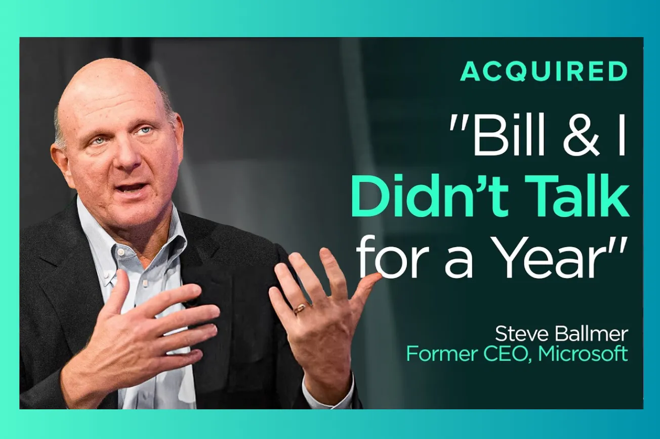 Steve Ballmer's Trillion-Dollar Lessons: From Enterprise Strategy to Investment Philosophy