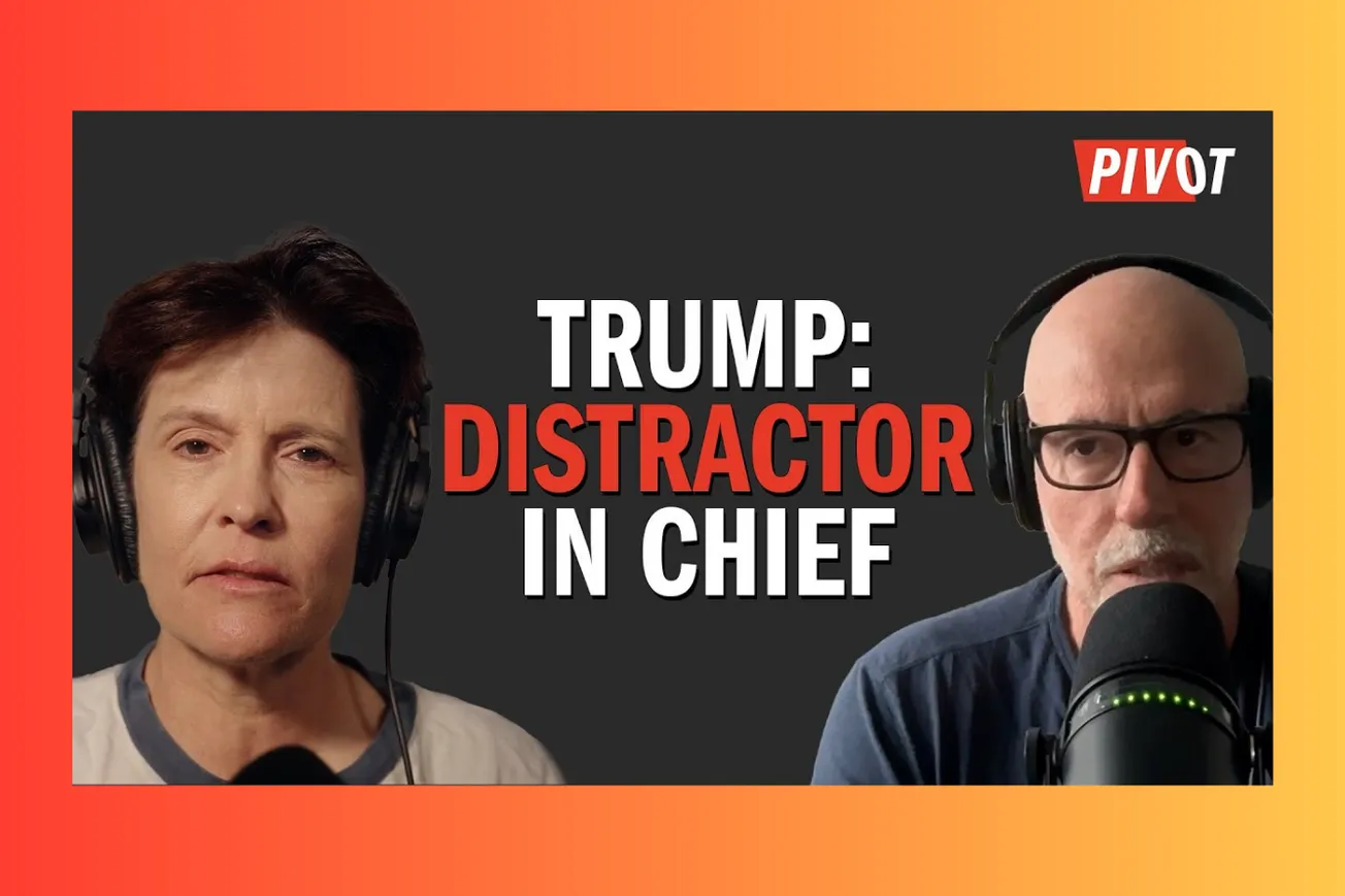 Trump's Daily Distractions Hide Epstein Files Panic