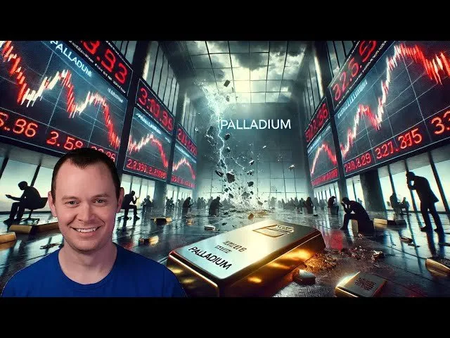Palladium Drops 18%