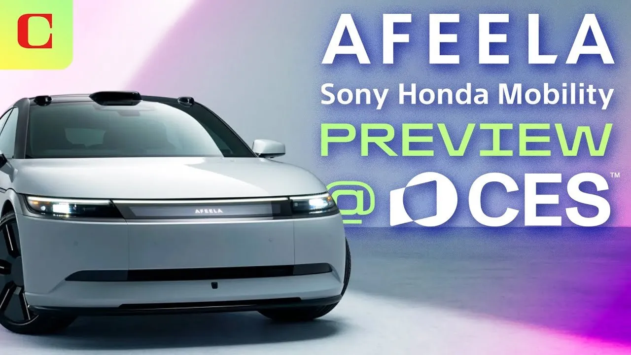 Watch the AFEELA Sony Honda Mobility CES 2026 Press Conference
