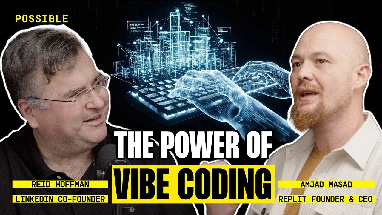 Amjad Masad on vibe coding, AI agents, and the end of boilerplate