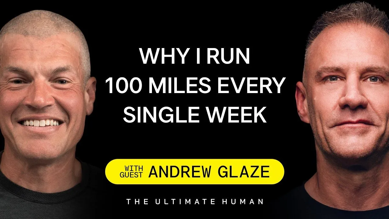 Andrew Glaze: On The Mental Health Benefits of Running 100 Miles Weekly | TUH #237