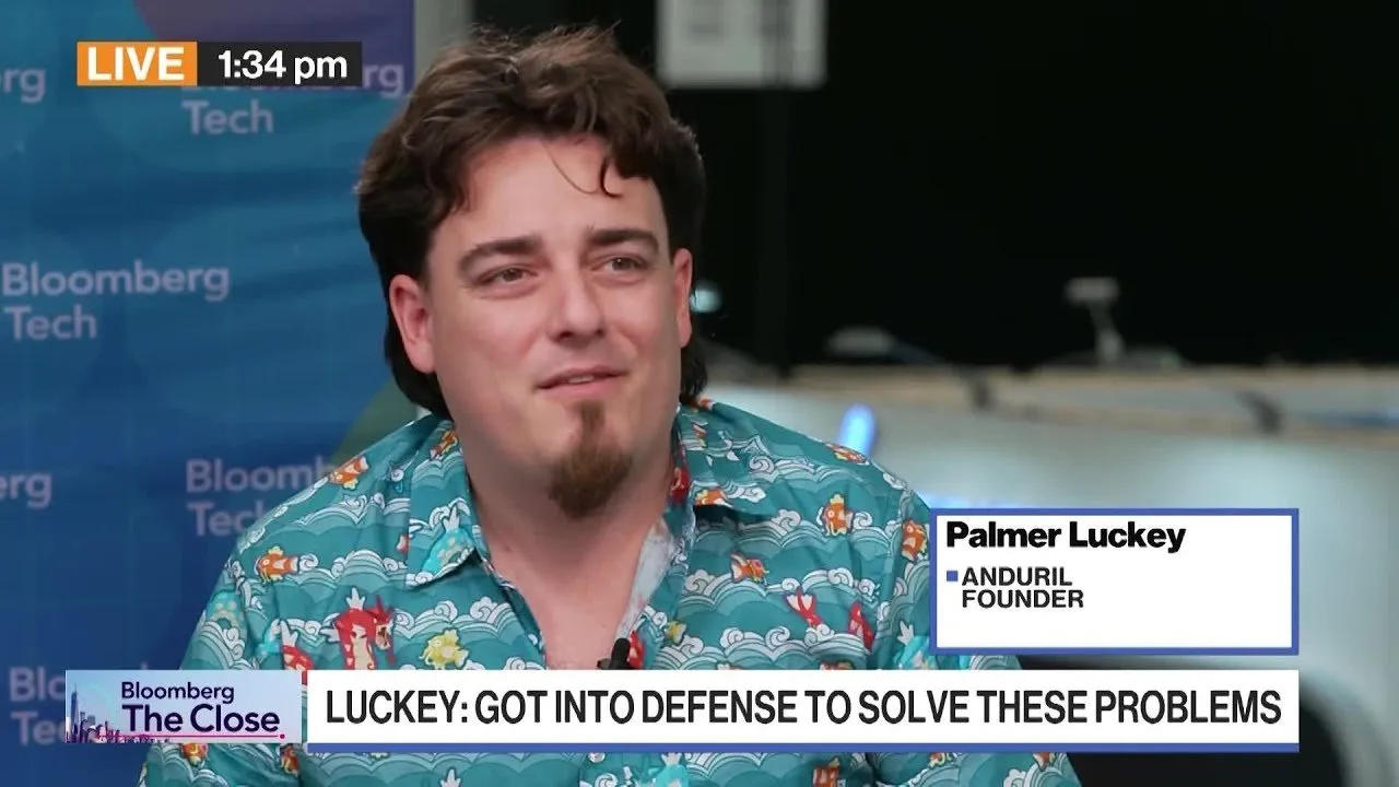 Anduril's Luckey Says He Pays Himself $100,000 a Year