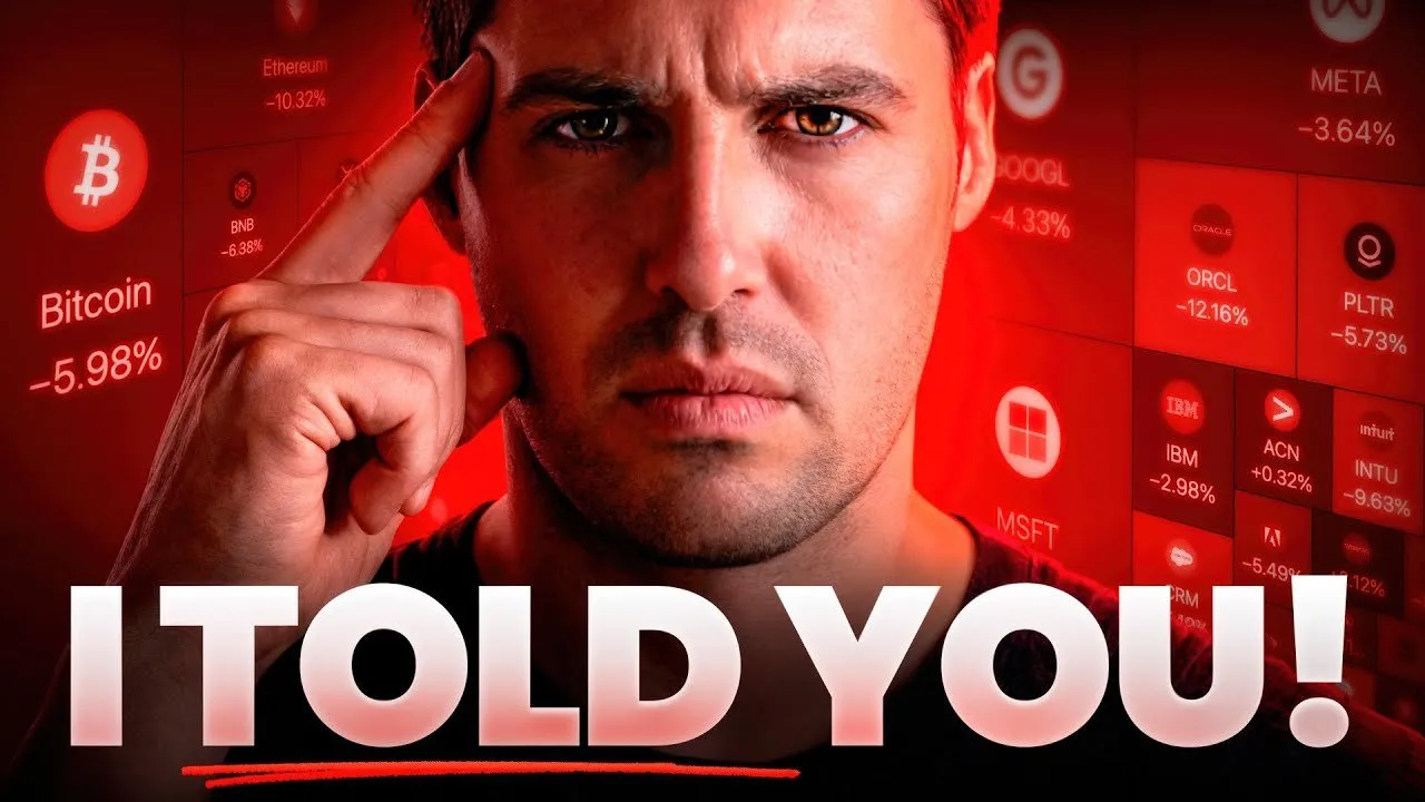 WARNING: Here Is WHY I Think This Bitcoin Breakdown Has Just Begun!