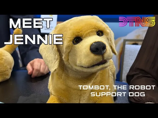 CES 2026 - The Fuzziest Dog Robot