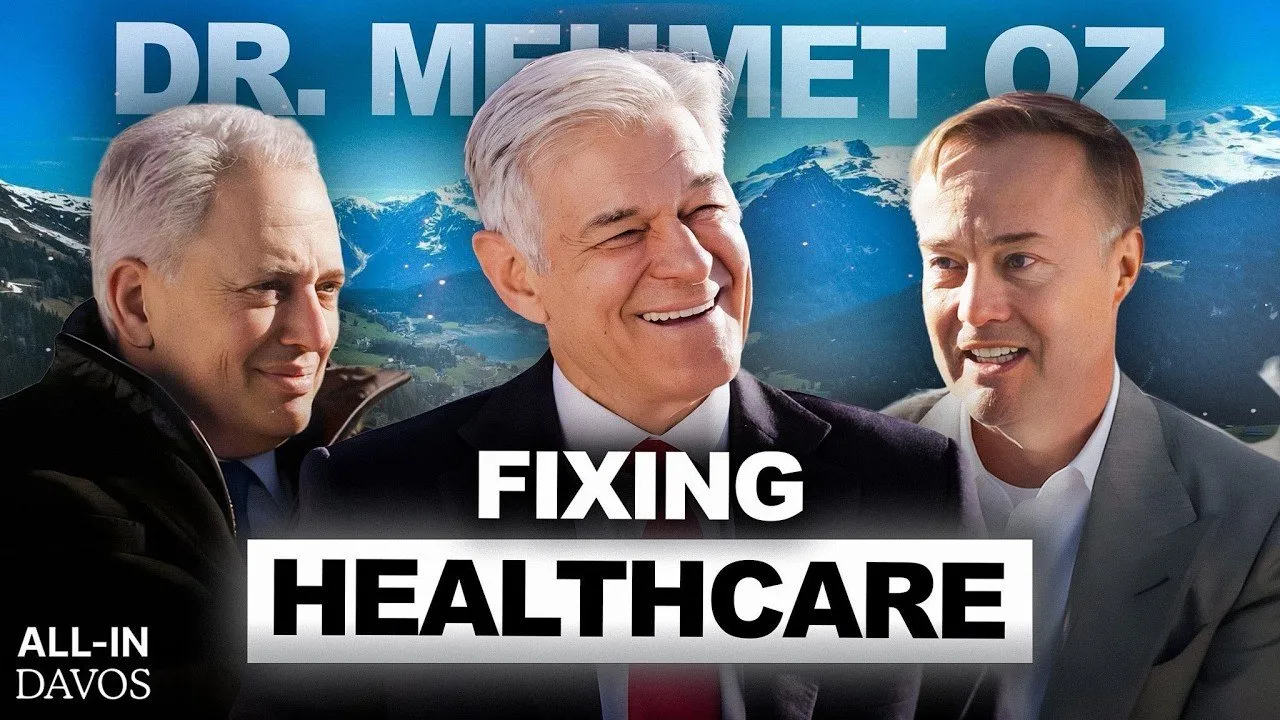 Dr. Mehmet Oz on Fixing American Healthcare + Fraud | Live from Davos