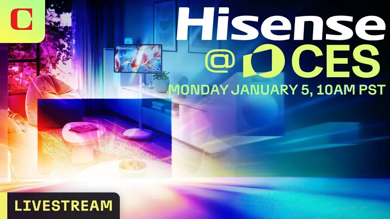 Hisense "Innovating a Brighter Life" CES 2026 Press Event