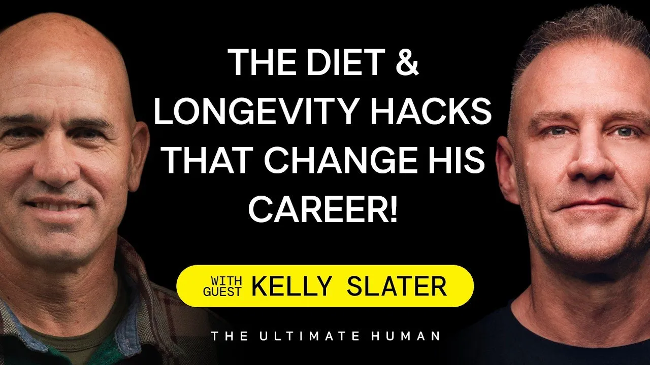 Kelly Slater: 11x World Surfing Champion's Diet Protocol, Training Routine & Recovery Tips |TUH #235