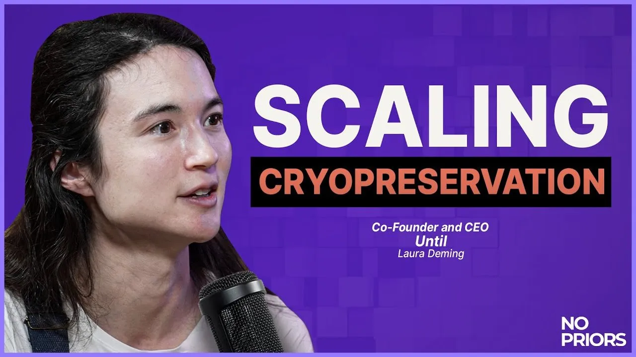 Why Cryopreservation is No Longer Science Fiction | with Until Co-founder and CEO Laura Deming