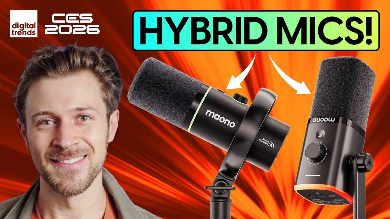 Why Creators Are Moving to Hybrid Mics | Maono CES 2026 Spotlight