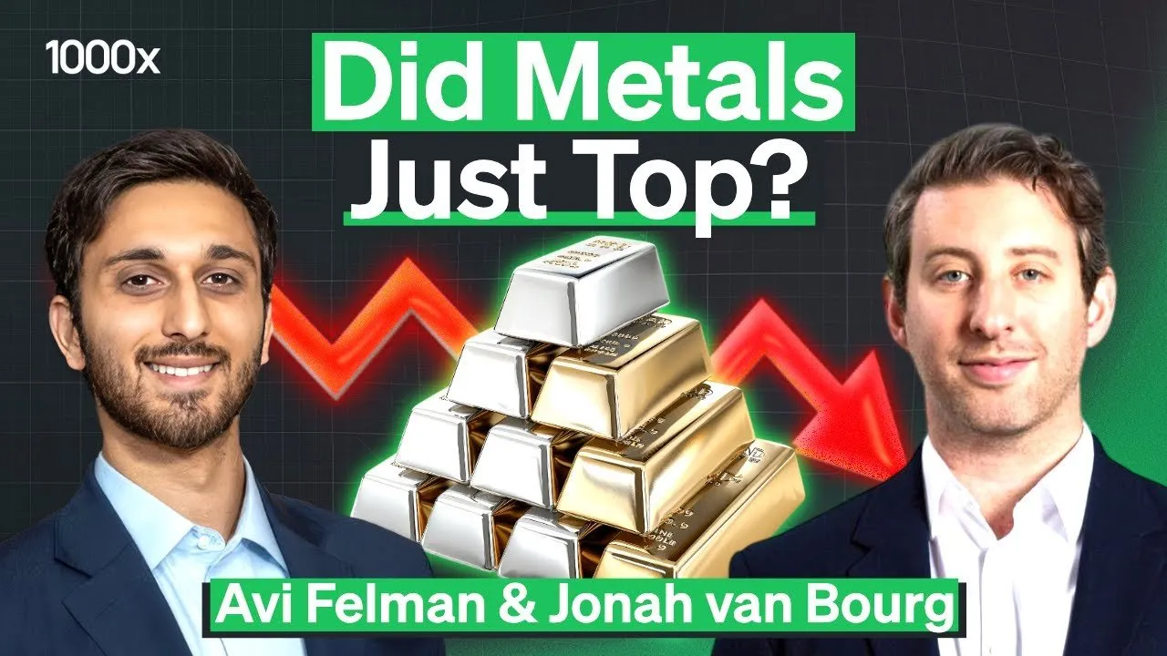 Metals Alt Season, Catchup Trades, Bitcoin vs Gold, Crypto Is Dead