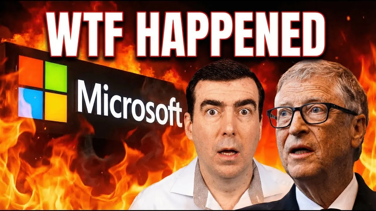 Microsoft JUST Issued a DIRE WARNING: "The AI Bubble is About to BURST"!