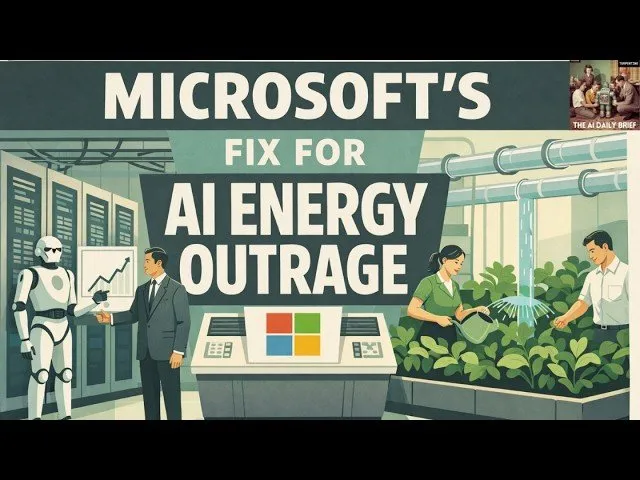 Microsoft's Plan to Make People Less Angry About AI and Electricity