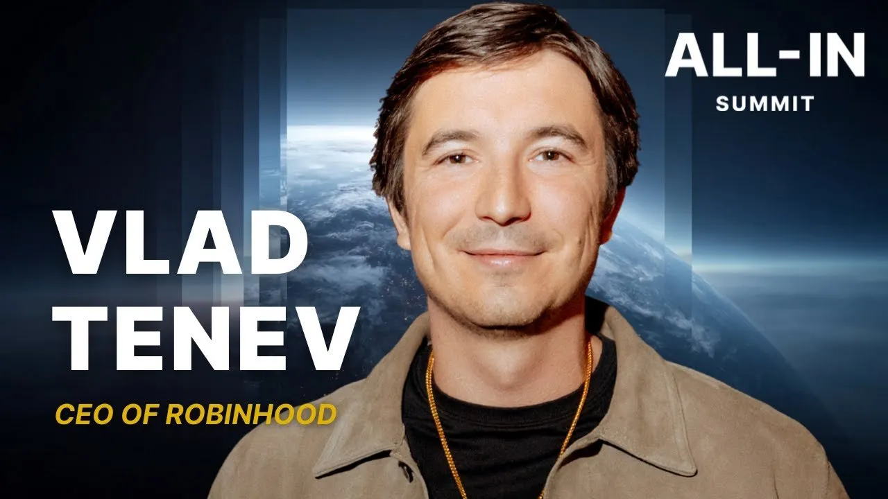 Robinhood CEO Vlad Tenev on tokenizing stocks, expanding access to private shares, fintech's future