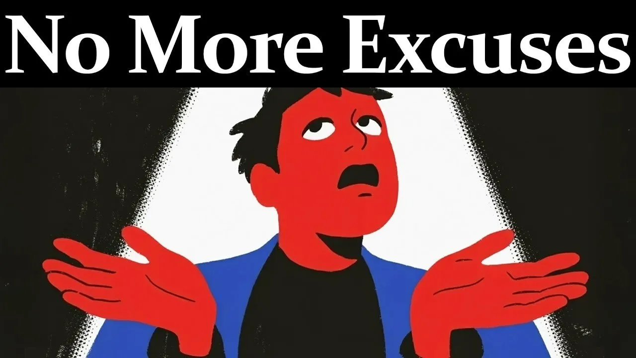 When You Stop Making Excuses, You Become Free - Jean-Paul Sartre