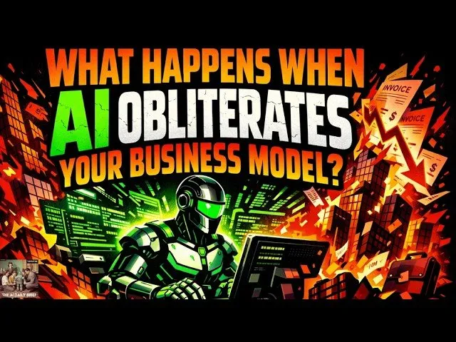 What Happens When AI Obliterates Your Business Model?