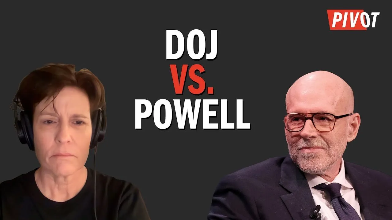 Why is the Justice Department Investigating Fed Chair Jerome Powell? | Pivot