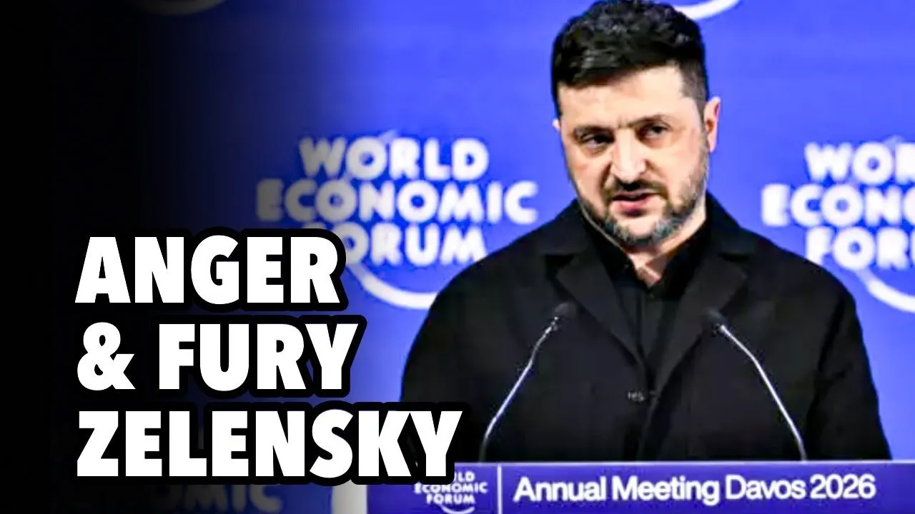 Zelensky trashes Europe in Davos. Carney, rules based order was pretend