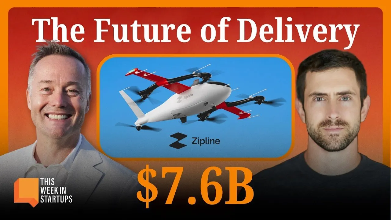 From Blood Transfusions to Burritos, How Zipline is Automating Delivery | E2238