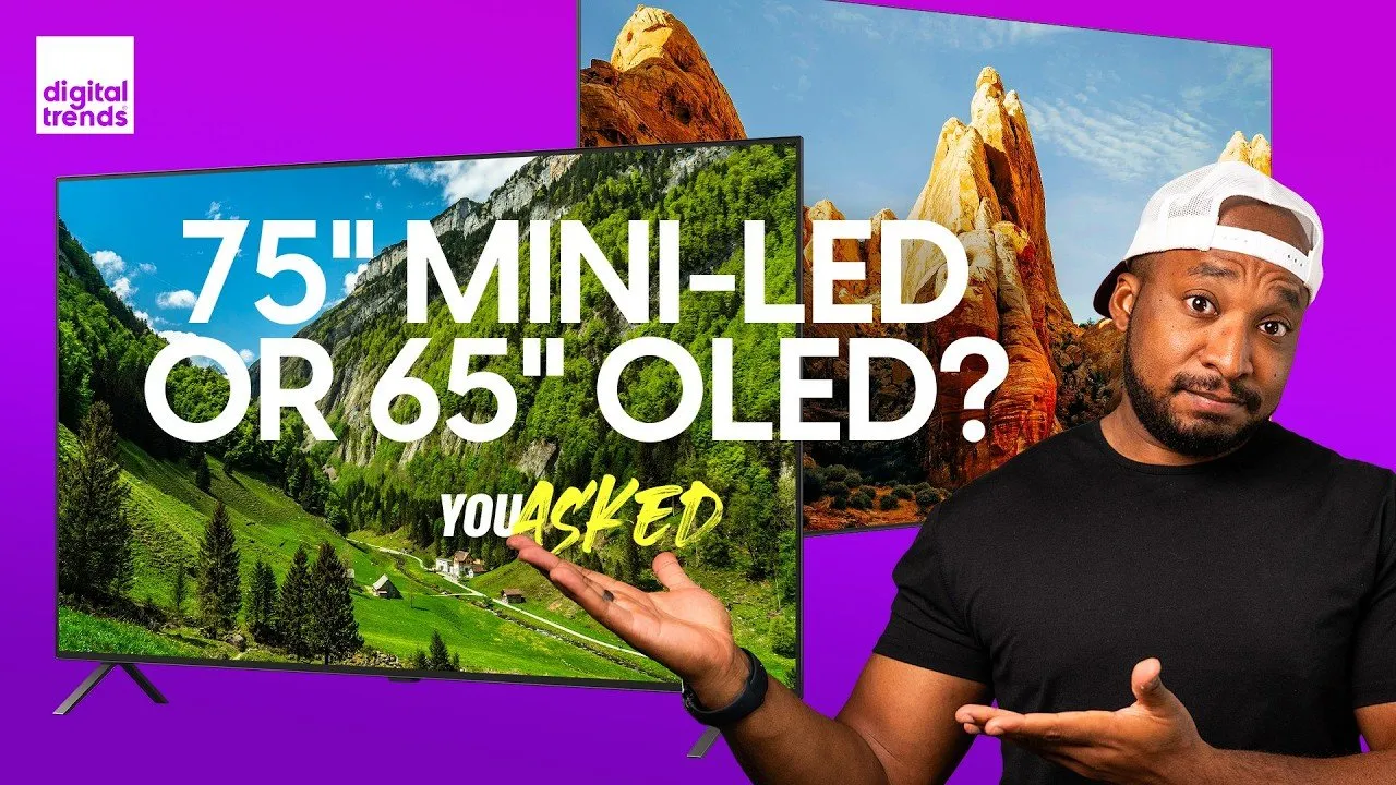 75” Mini-LED or 65” OLED? Desk Friendly TVs for Work & Gaming? | You Asked Ep. 128