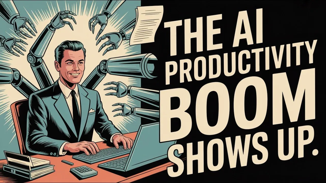 The AI Productivity Boom Finally Shows Up