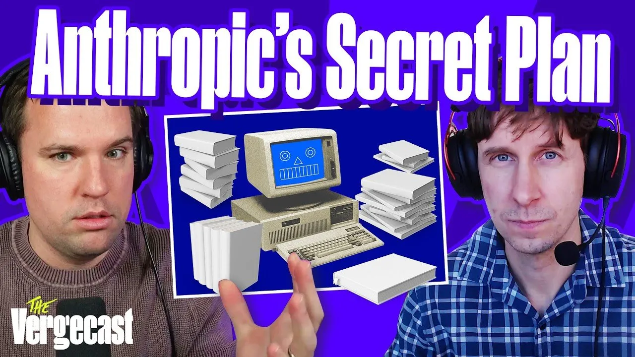 Millions of books died so Claude could live | The Vergecast