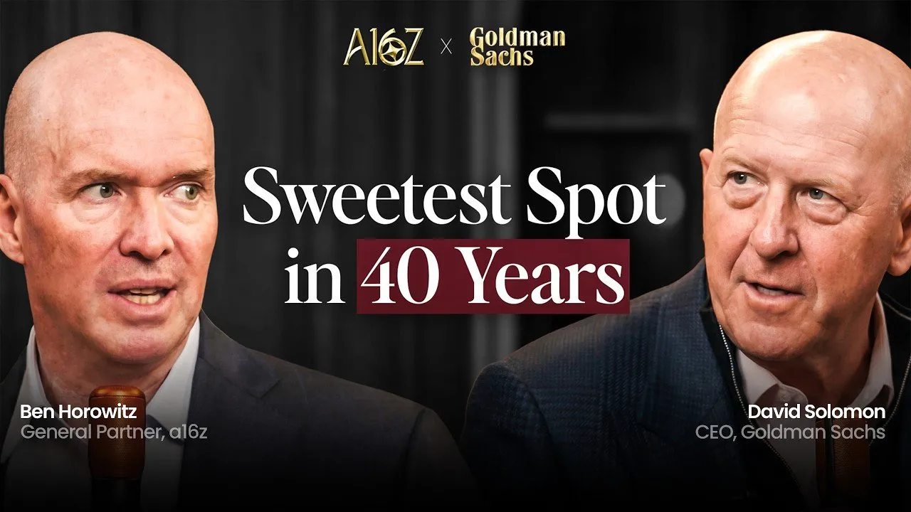Ben Horowitz and David Solomon: The Sweetest Macro Spot in 40 Years