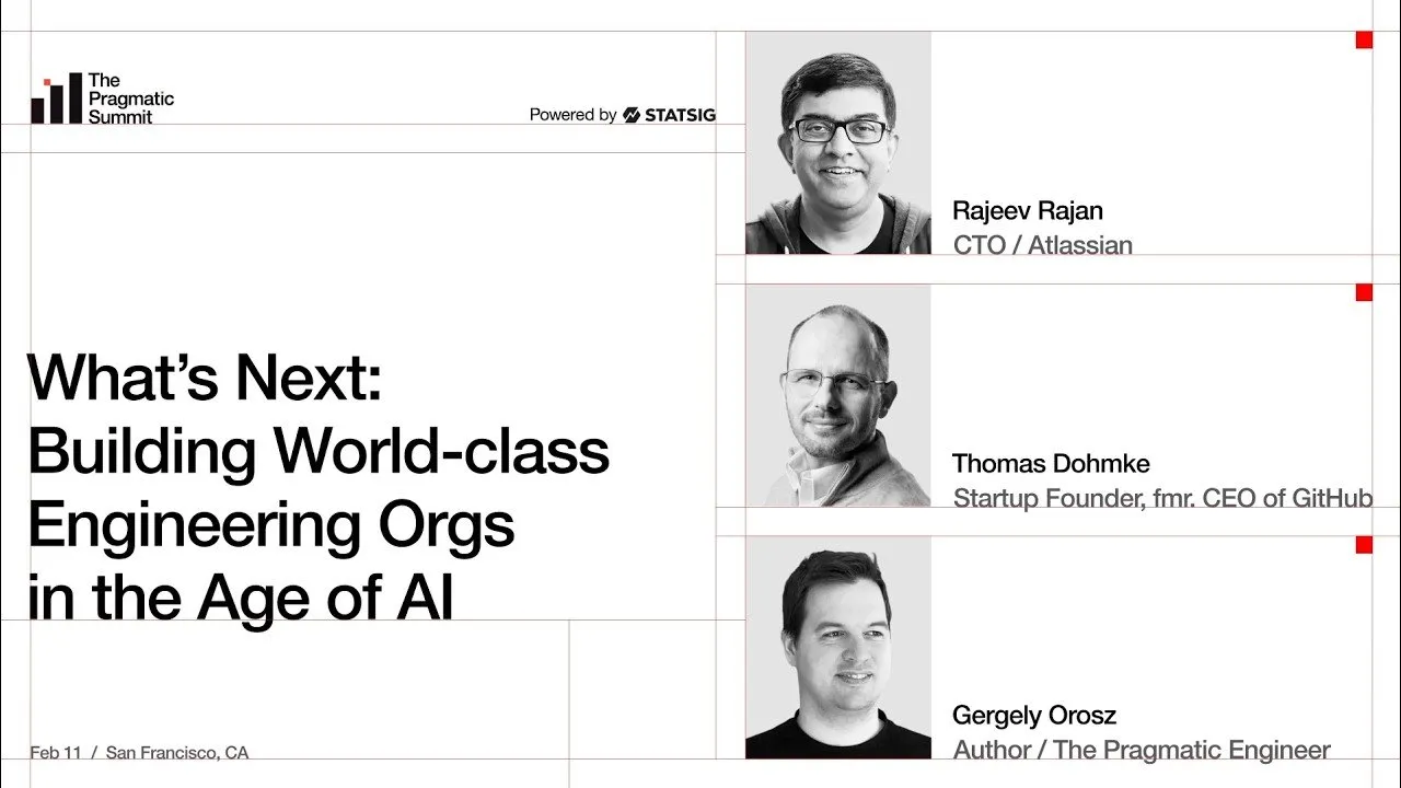 Building world-class engineering teams in the age of AI - The Pragmatic Summit