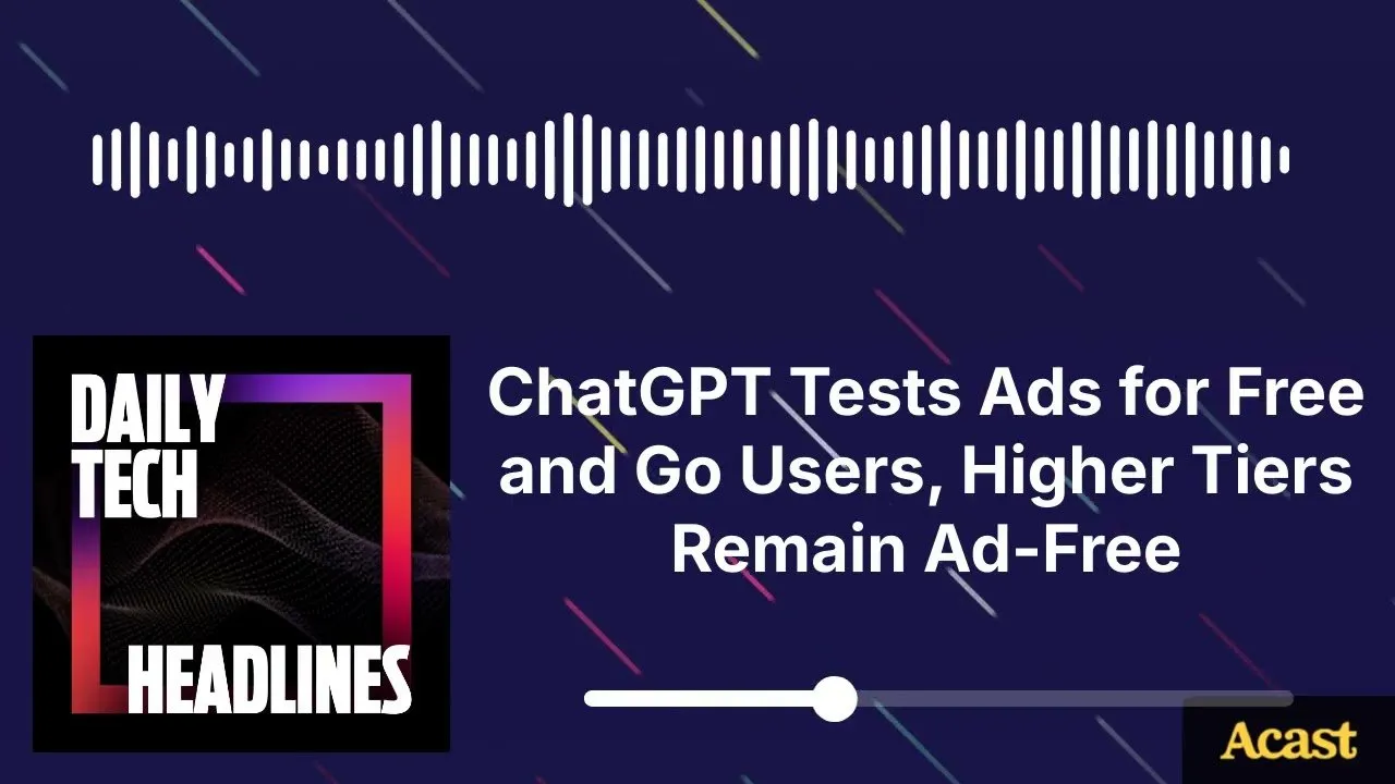 ChatGPT Tests Ads for Free and Go Users, Higher Tiers Remain Ad-Free - DTH