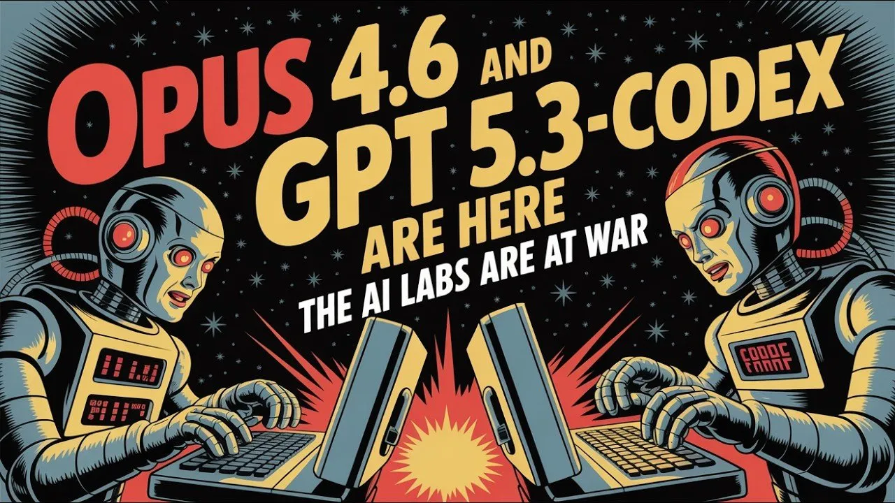 Opus 4.6 and ChatGPT 5.3-Codex Are Here and the Labs Are at War