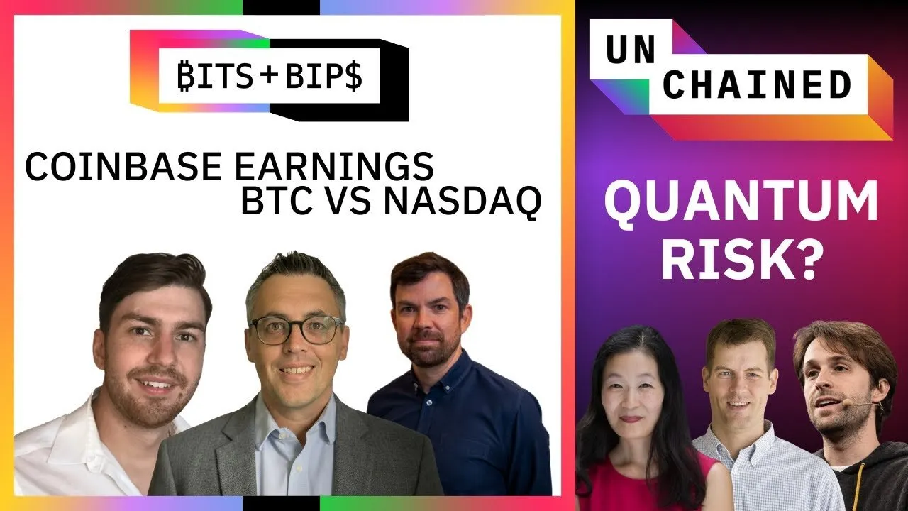 Coinbase Earnings, Bitcoin vs Tech, and Crypto’s Quantum Threat