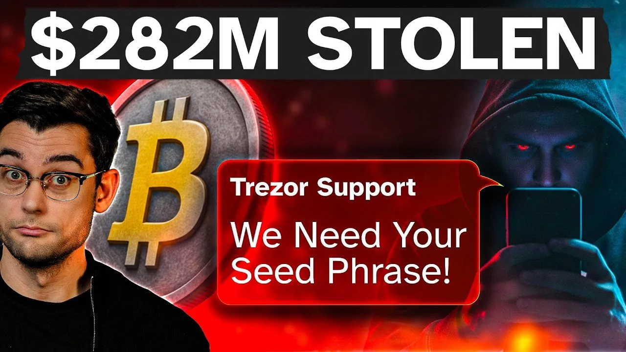 How A Crypto Whale Lost $282 MILLION To A Scammer (DON'T Do This)