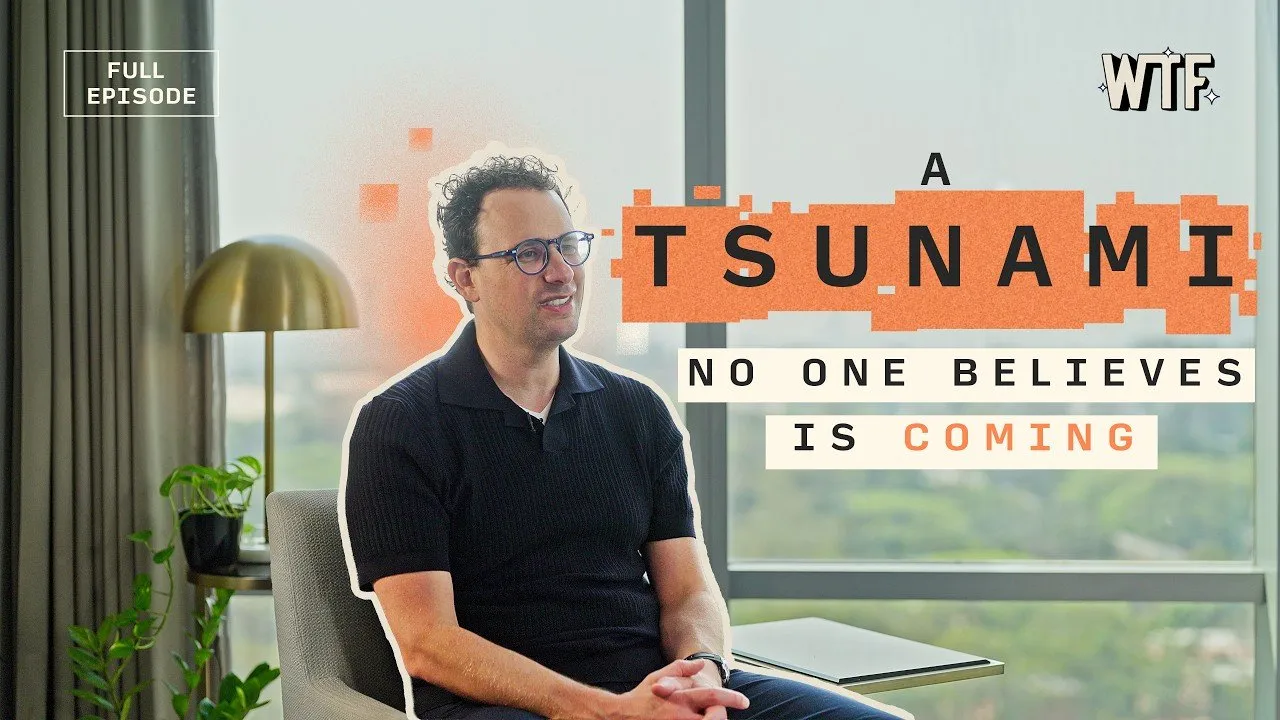 The AI Tsunami is Here & Society Isn't Ready | Dario Amodei x Nikhil Kamath | People by WTF