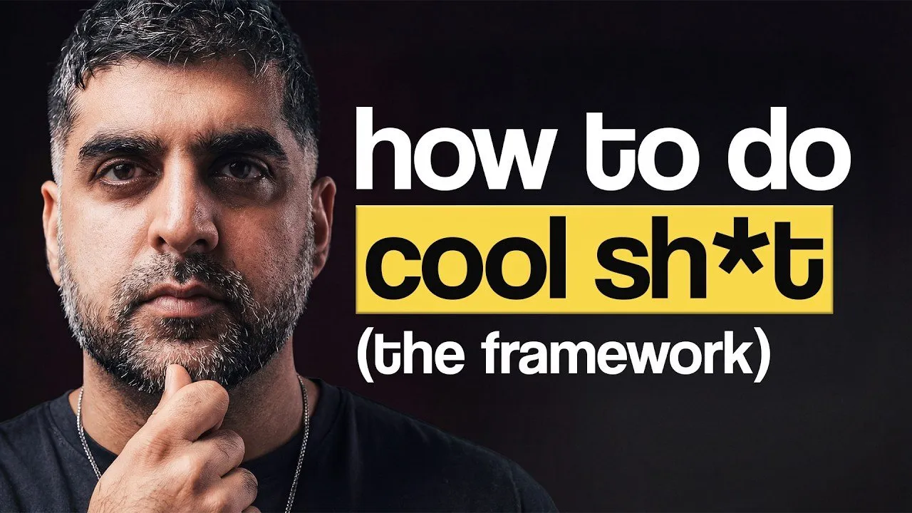 My simple framework to pick the coolest projects to work on.