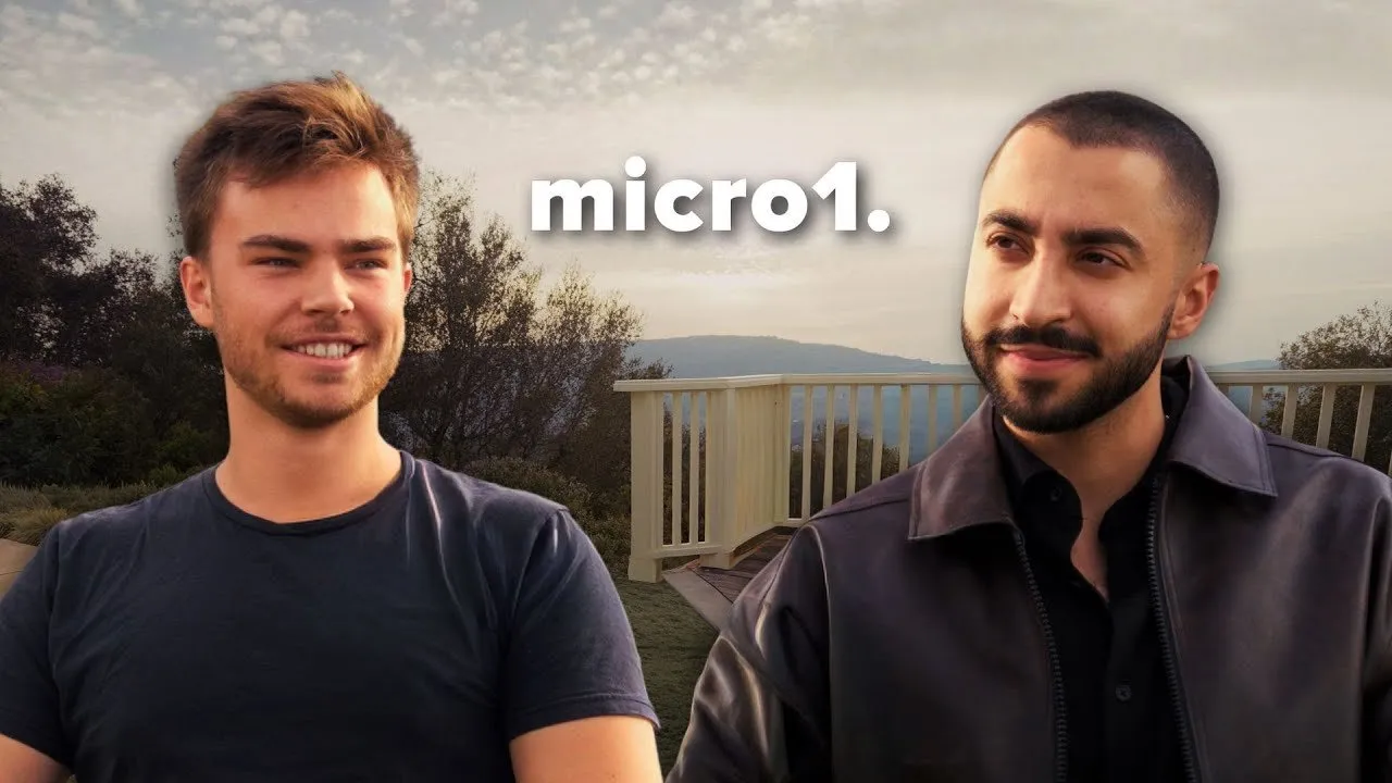 How micro1 grew from $4M to $200M revenue in a year | Ali Ansari