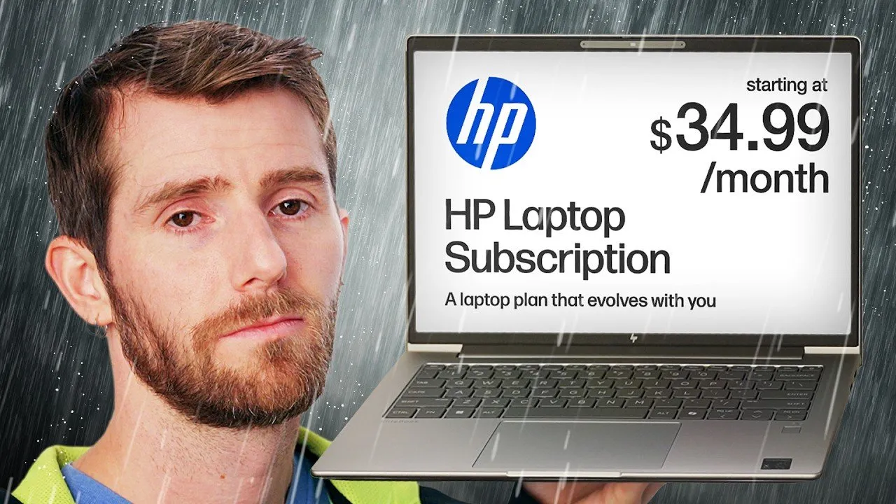 HP has Subscription Laptops Now